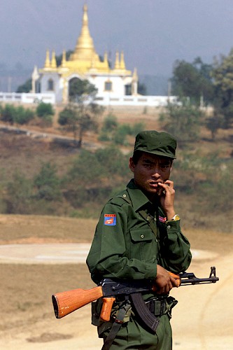 Burmese soldier
